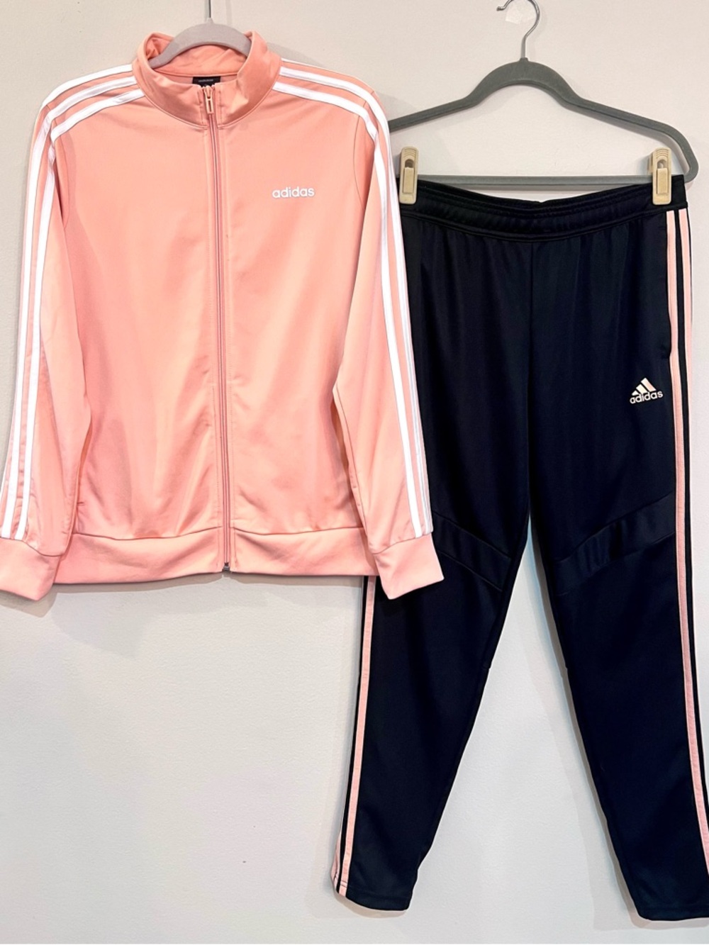 adidas Tiro 19 Women’s Tracksuit Set L Black Glow Pink Climacool